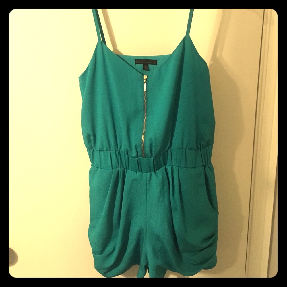 Teal Romper